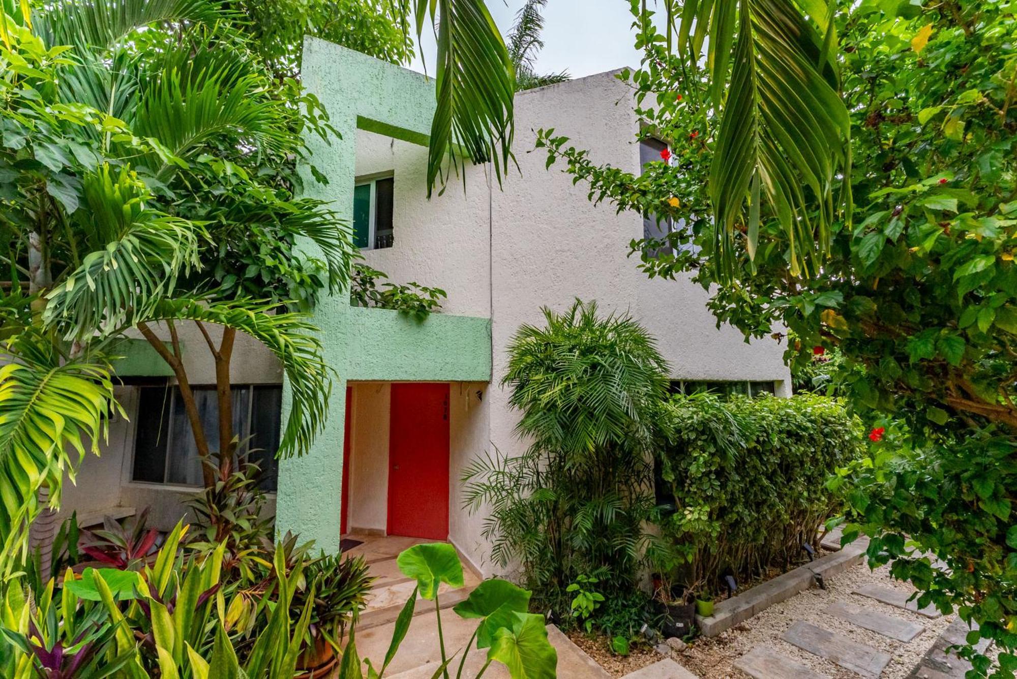 Ferienwohnung Casa Rubia Cancún Exterior foto