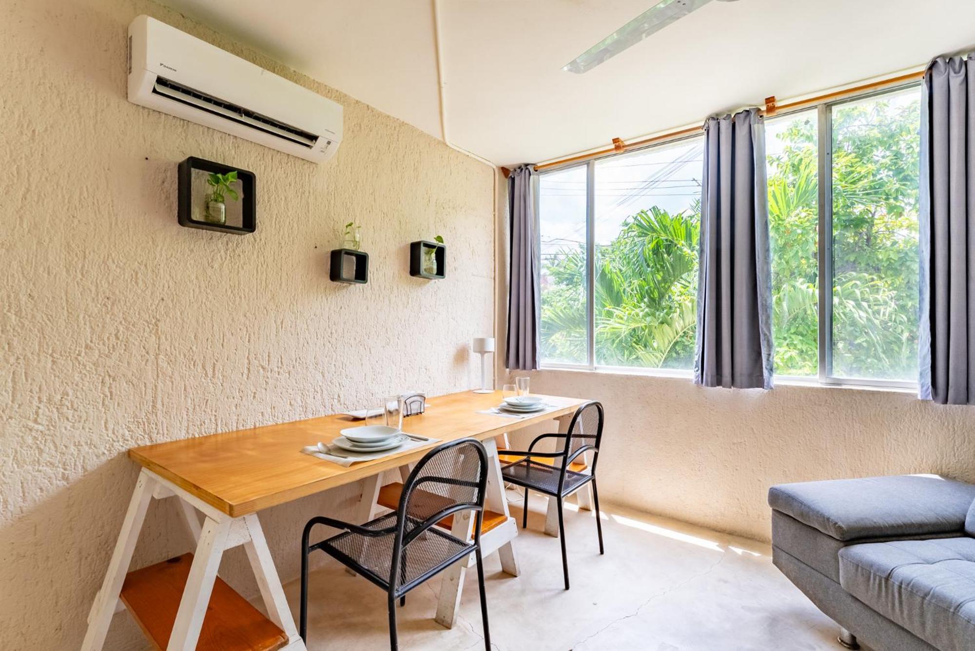 Ferienwohnung Casa Rubia Cancún Exterior foto